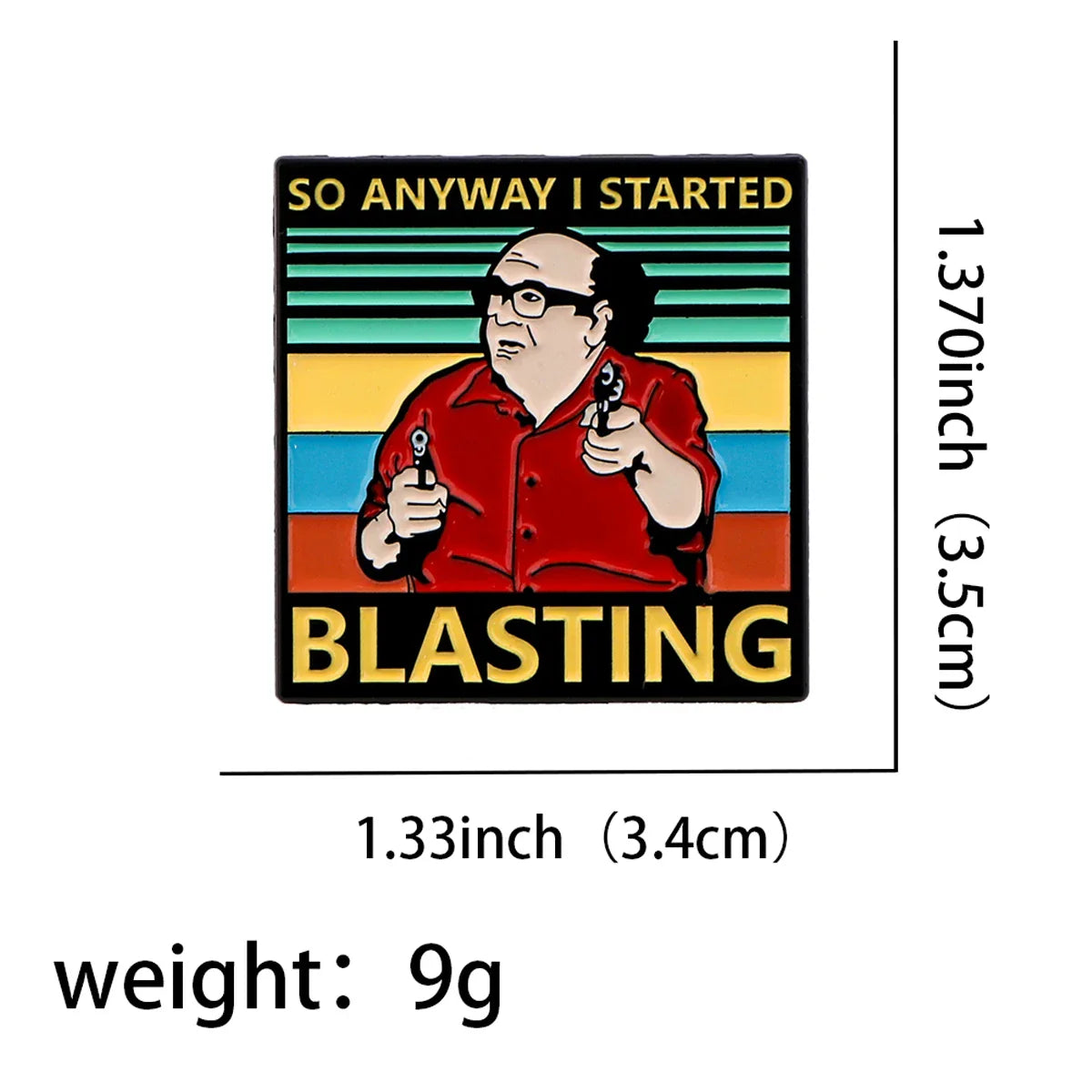 So Anyway Enamel Pin 1 / 1