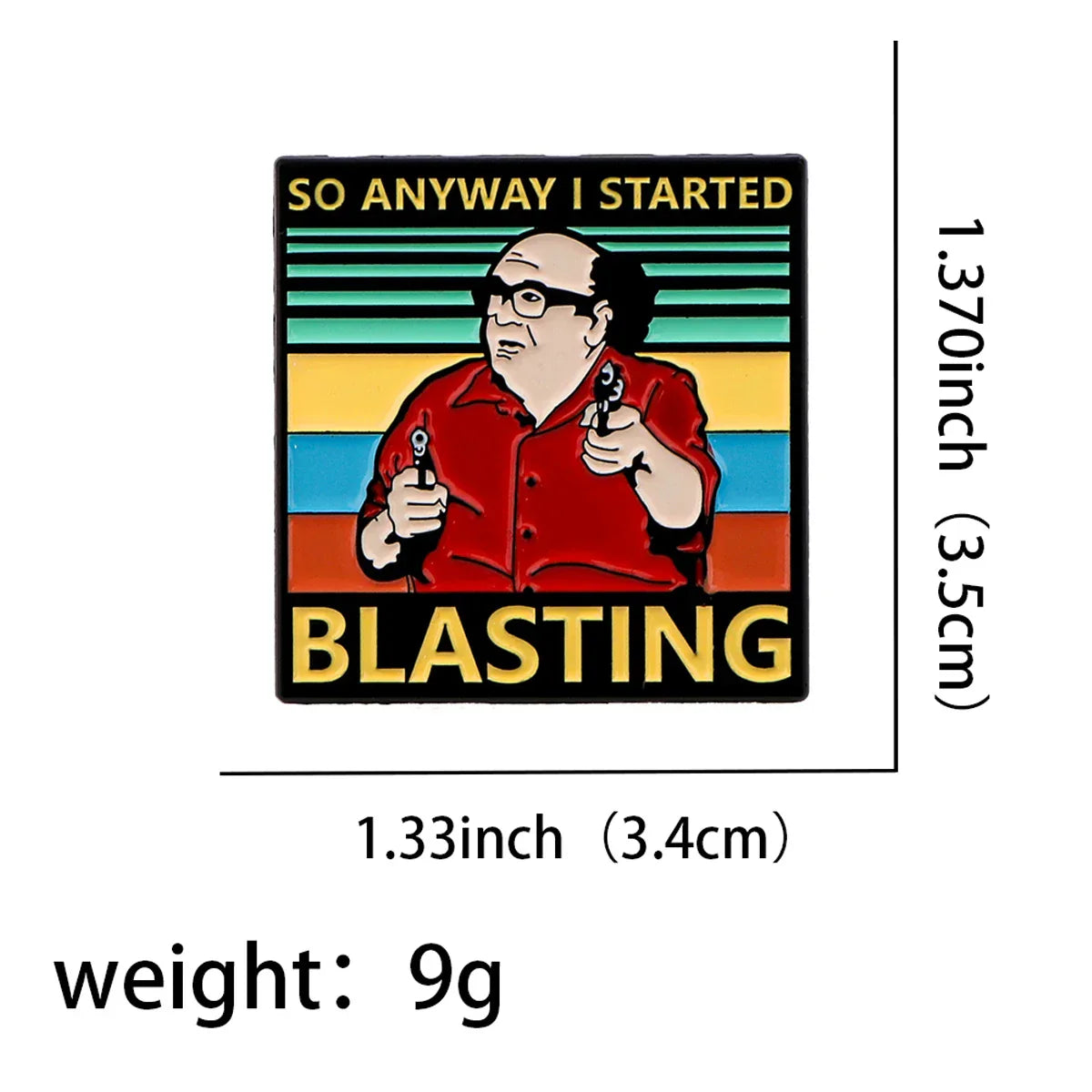 So Anyway Enamel Pin 1 / 1