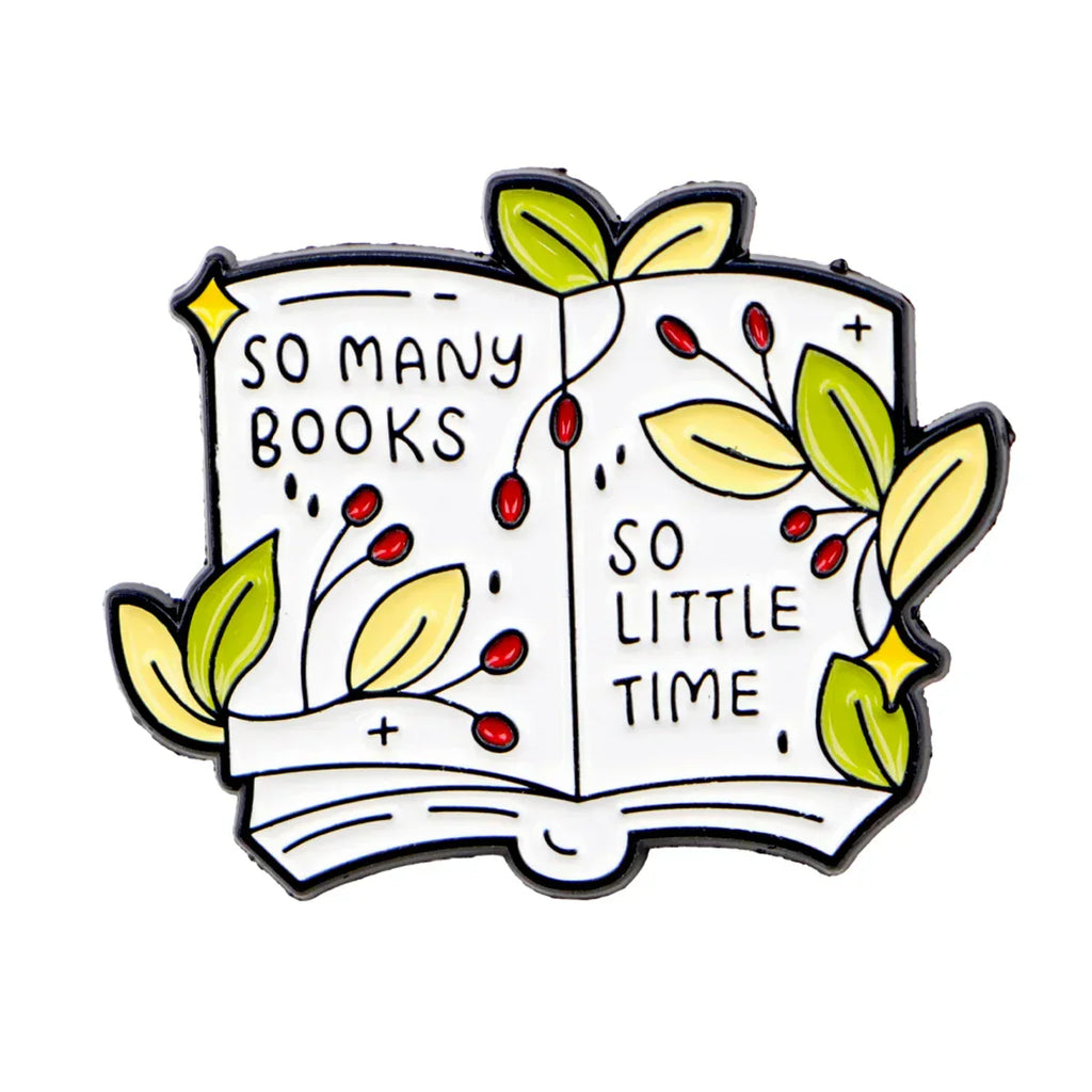 Book Lovers Enamel Pin Books Brooch Pines Lapel Pins Badge on Backpack Clothing Accessories Fashion Jewelry Gift