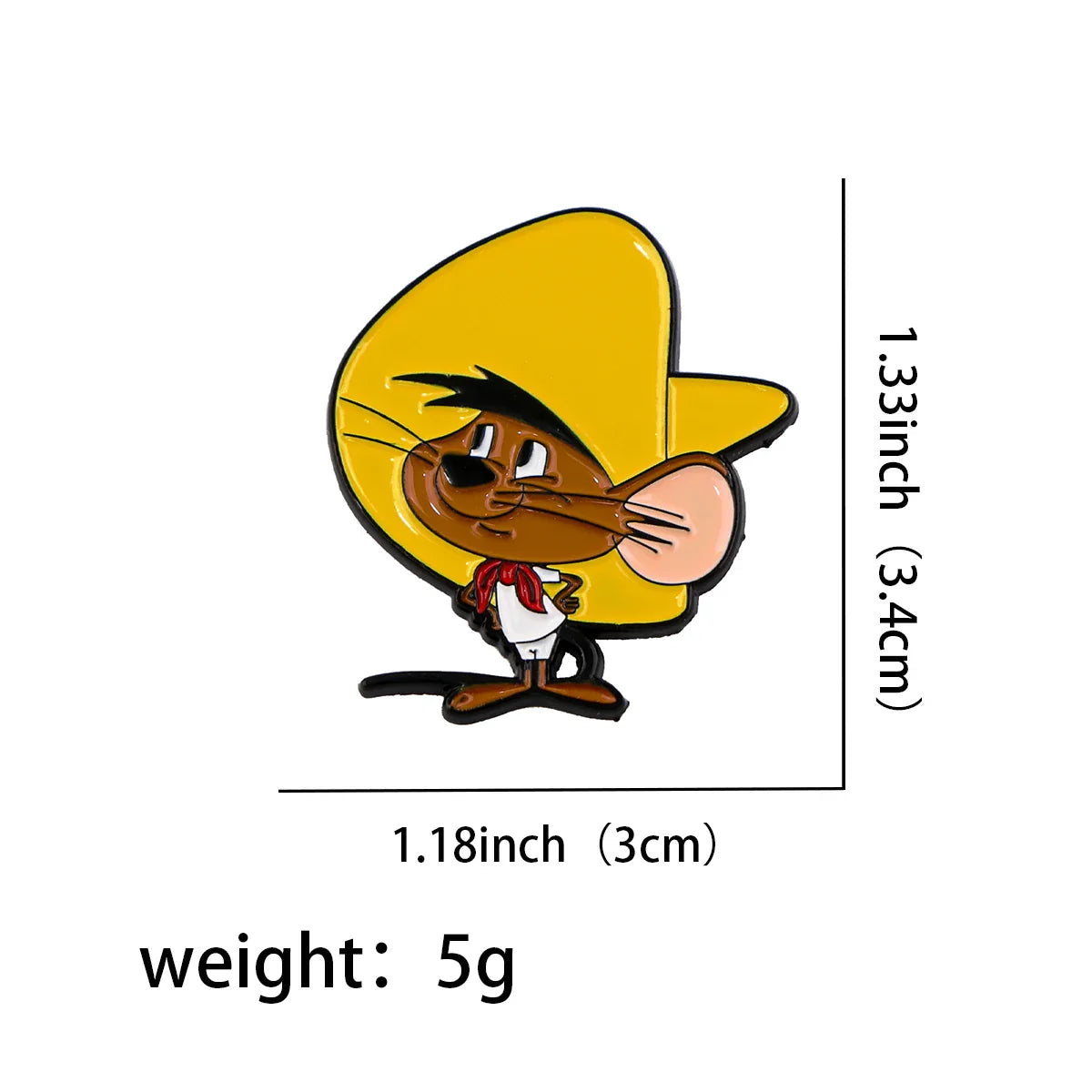 Speedy Gonzales Enamel Pin 1 / MULTI