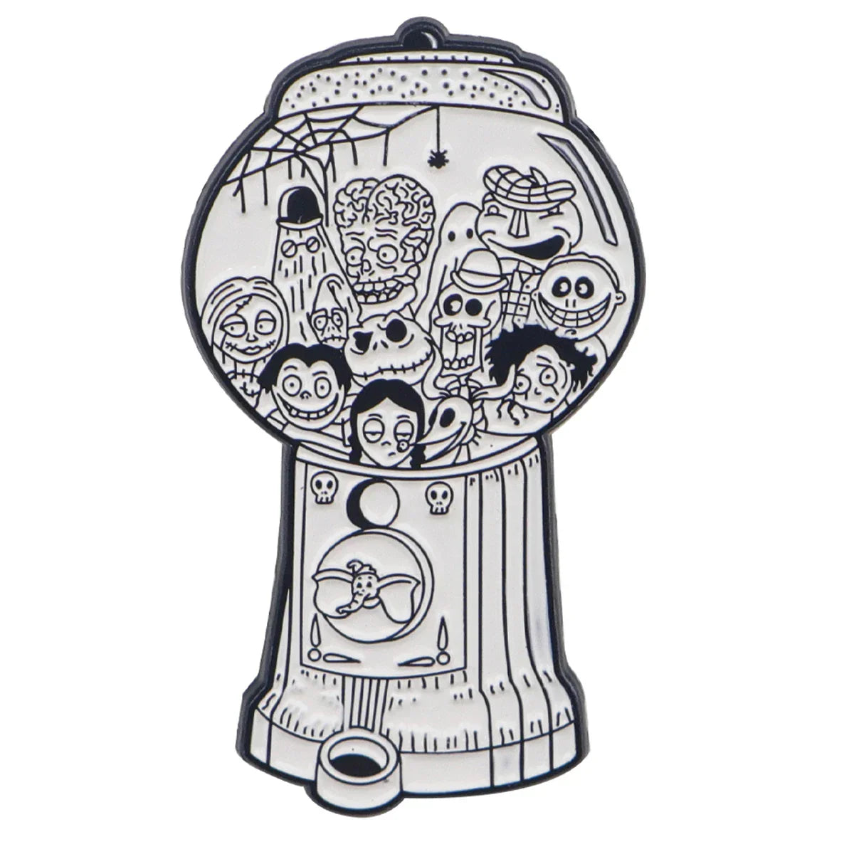 Spooky Gumball Machine Enamel Pin 1 / MULTI