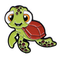 Squirt the Sea Turtle Enamel Pin 1