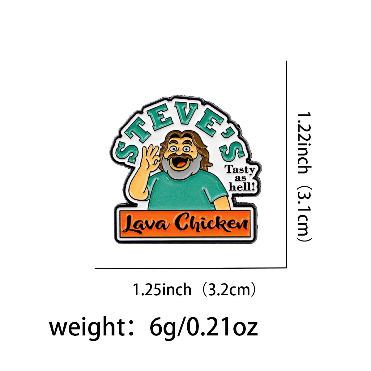 Cartoon Pixel Chicken Enamel Pin Game Brooch Pines Lapel Pins Badge on Backpack Clothing Accessories Fashion Jewelry