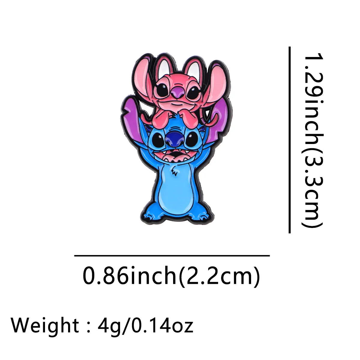 Lovely Angel Enamel Pin Cartoon Alien Brooch Pines Lapel Pins Badge on Backpack Clothing Accessories Fashion Jewelry