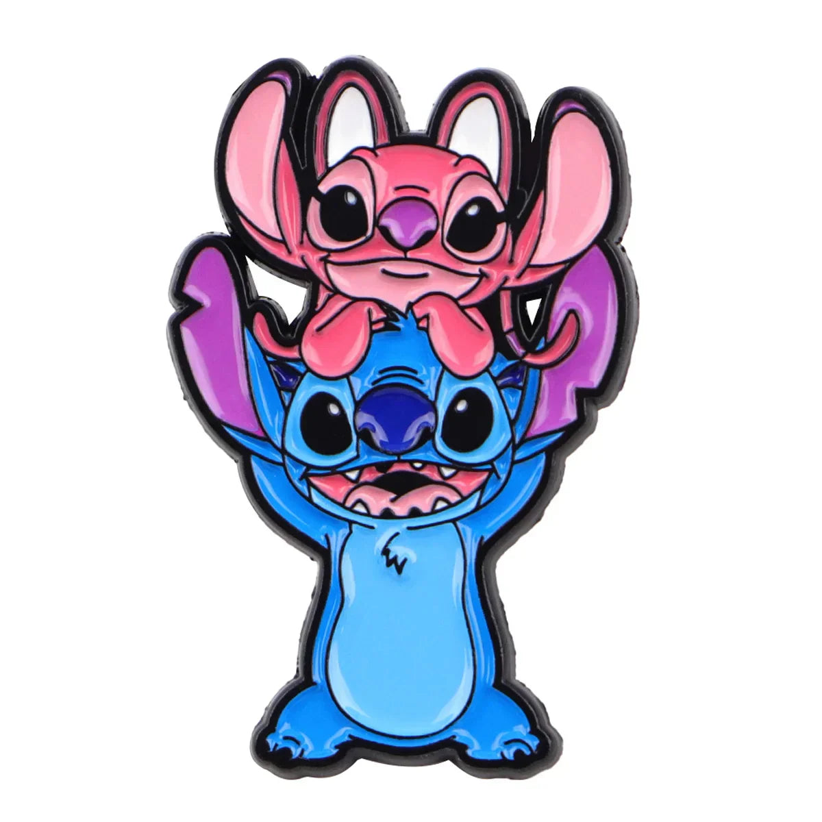 Lovely Angel Enamel Pin Cartoon Alien Brooch Pines Lapel Pins Badge on Backpack Clothing Accessories Fashion Jewelry