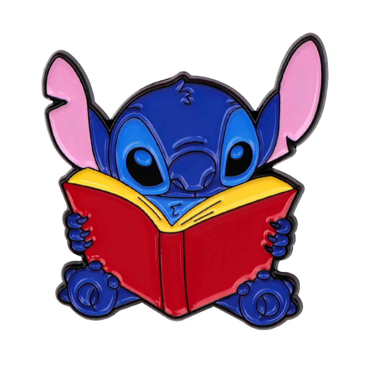 Stitch Book Enamel Pin 1