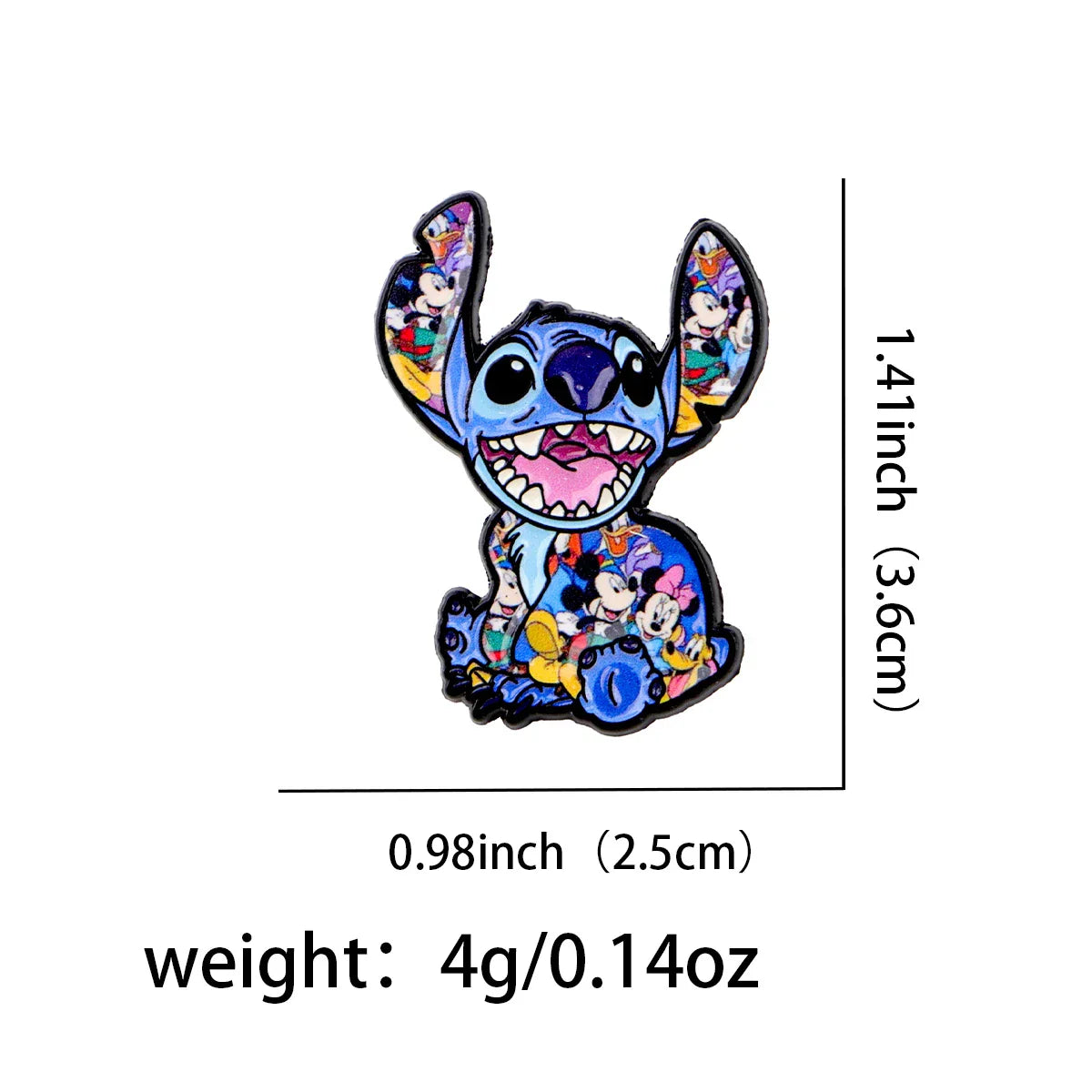 Cute Alien Enamel Pin Cartoon Animal Brooch Pines Lapel Pins Badge on Backpack Clothing Accessories Cosplay Jewelry