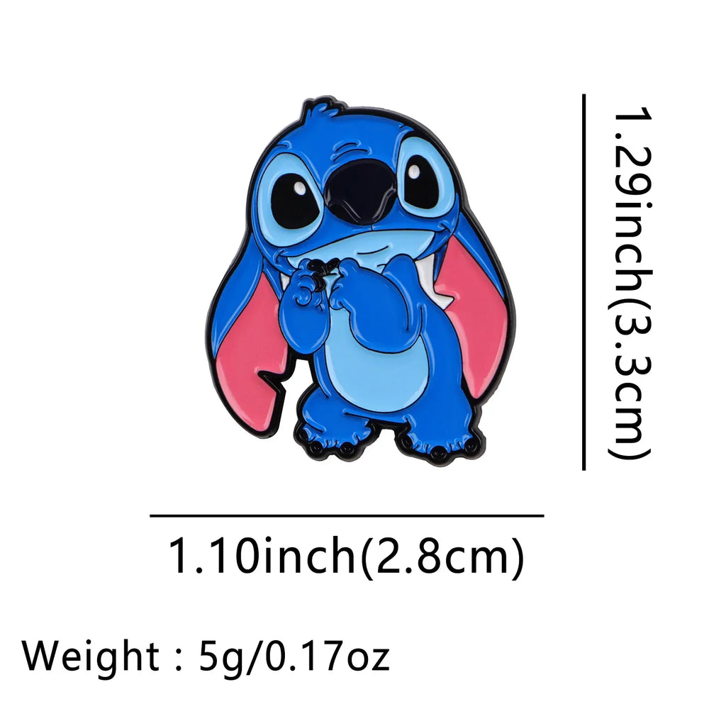 Stitch Enamel Pin 1