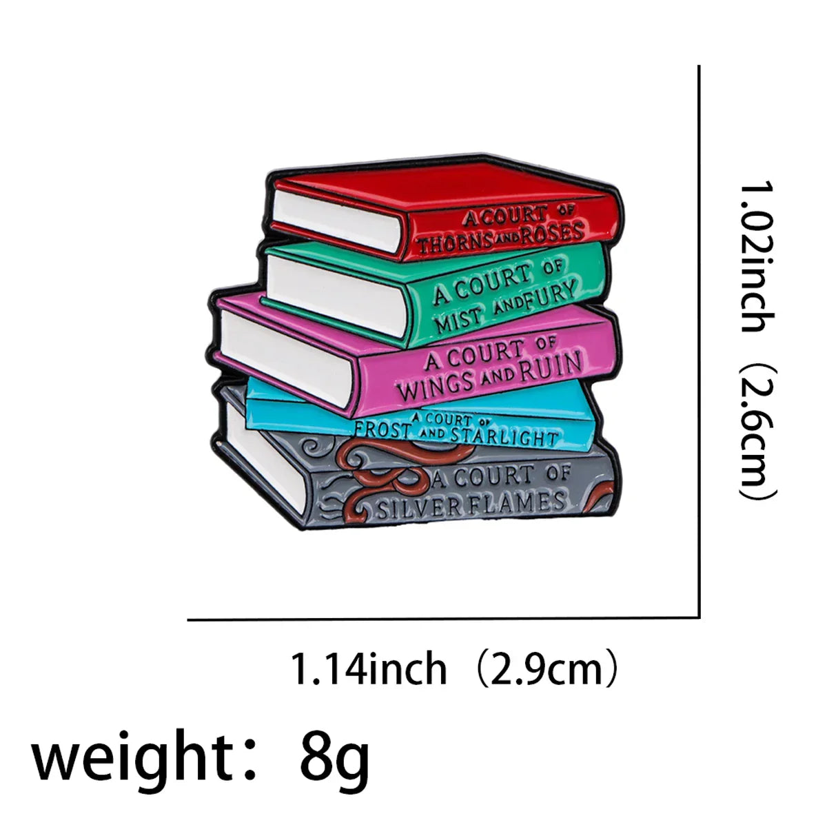 Story Book Enamel Pin 1