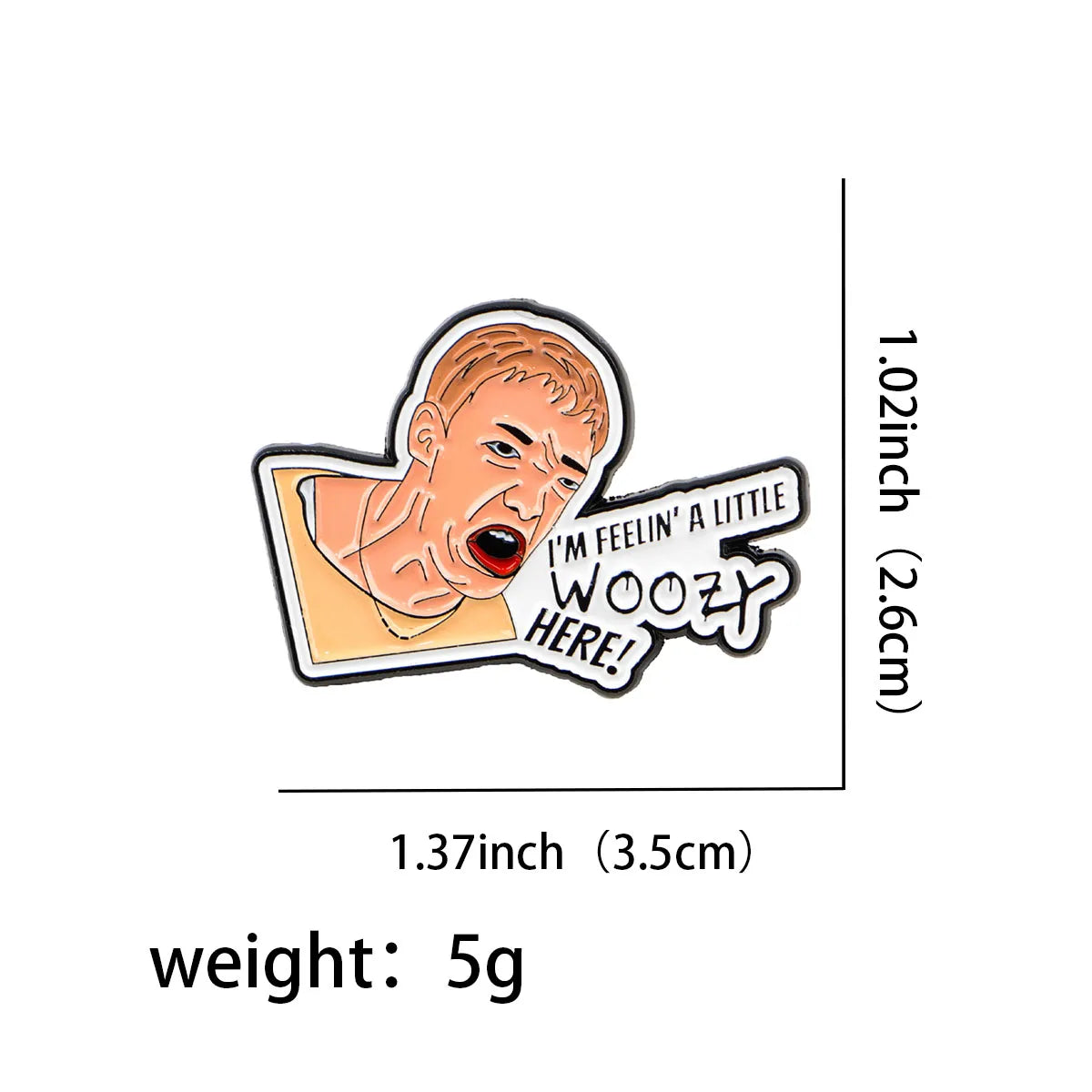 Stuart Macher Enamel Pin 1