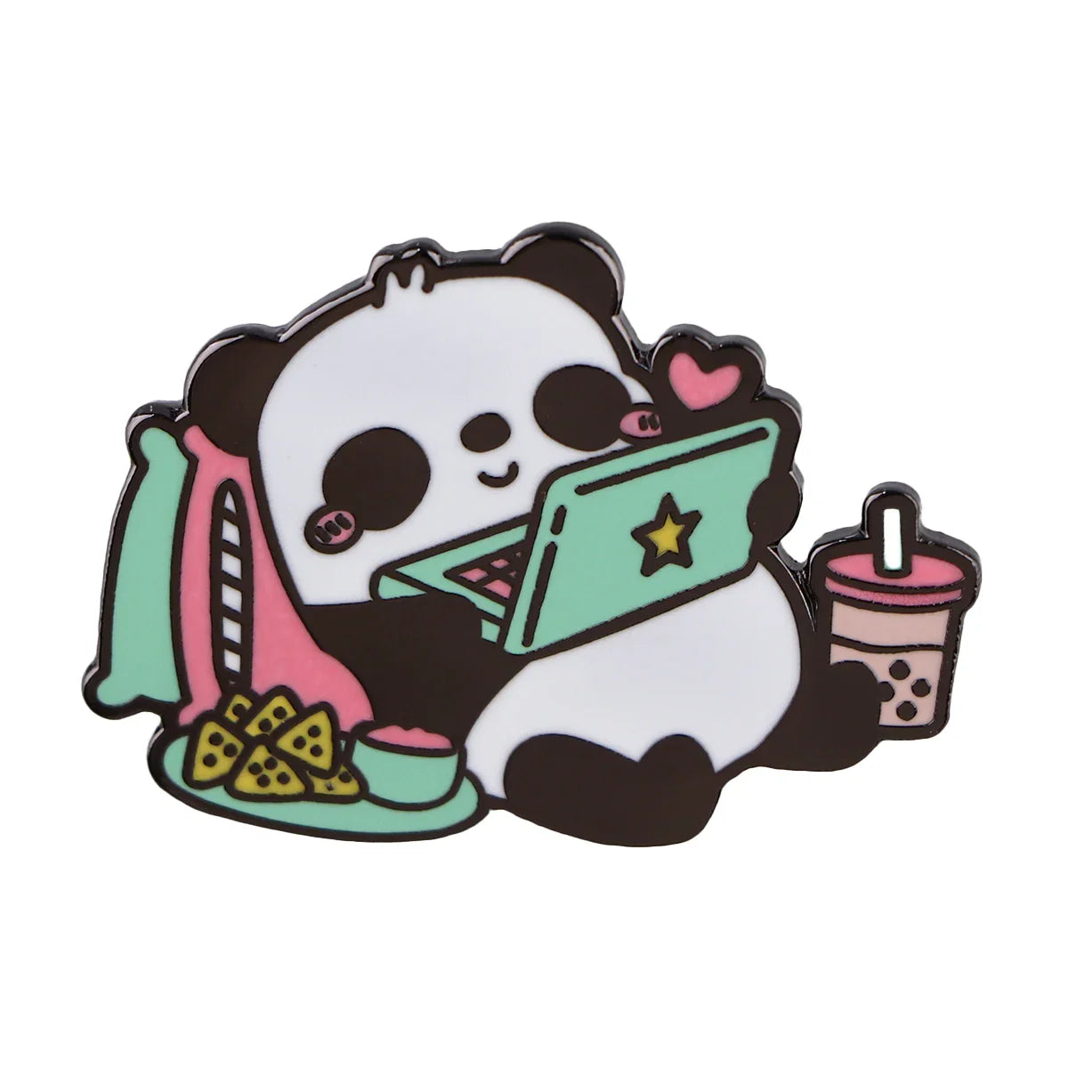 Studying Animals Enamel Pin 4