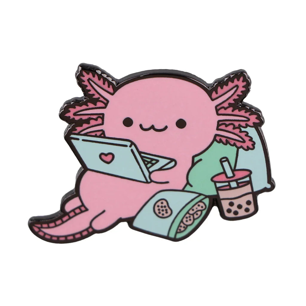 Studying Animals Enamel Pin 2