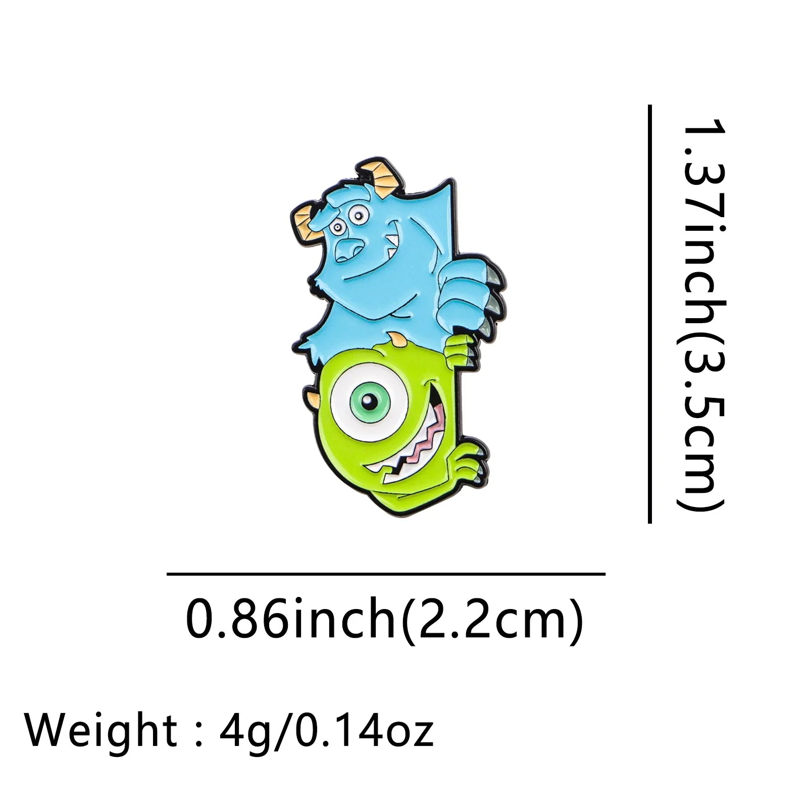 Sulli and Bob Enamel Pin 1