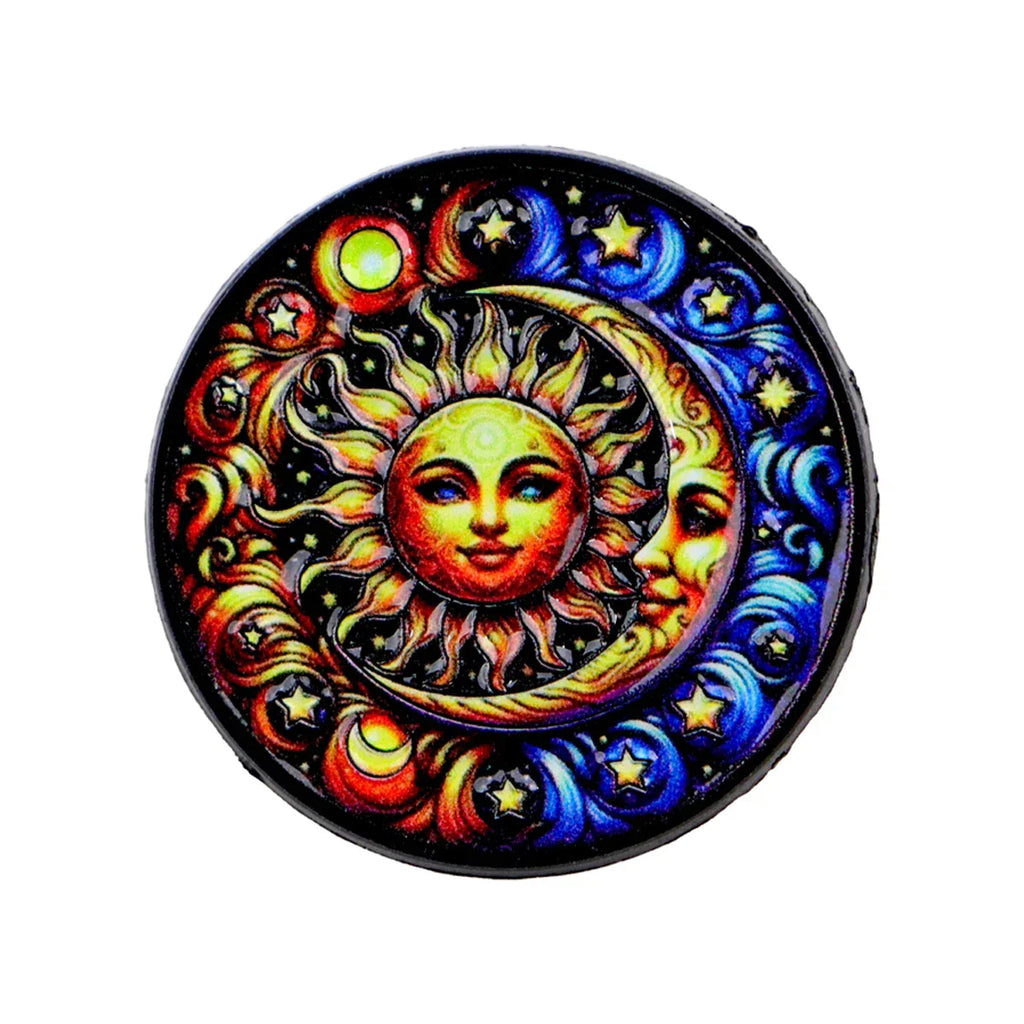 Sun and Moon Enamel Pin Star Brooch Pines Lapel Pins Badge on Backpack Clothing Accessories Vintage Jewelry Friends