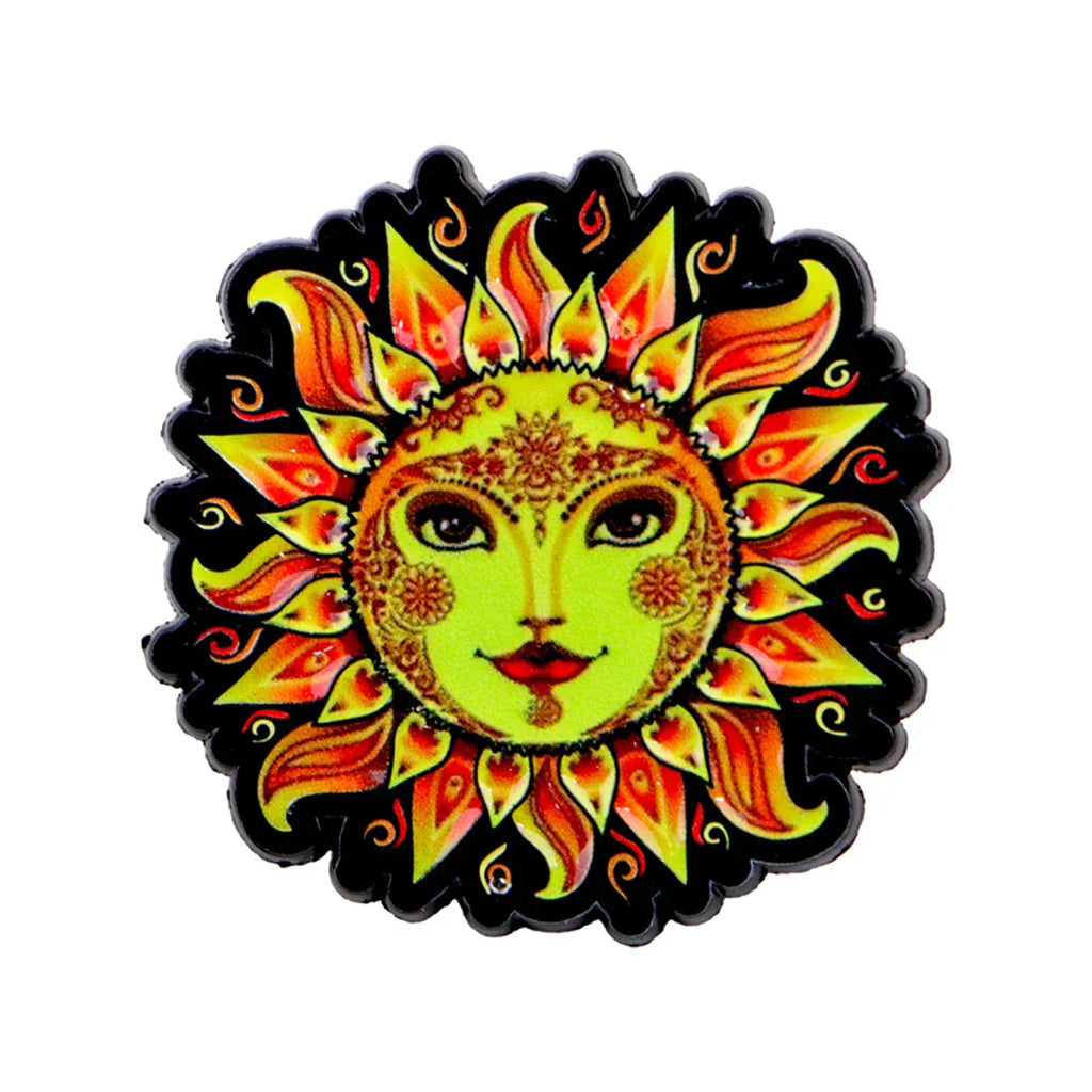 Sun and Moon Enamel Pin Star Brooch Pines Lapel Pins Badge on Backpack Clothing Accessories Vintage Jewelry Friends