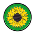 Sunflower Enamel Pin Mental Health Awareness Green Brooch Pins Round Badge Clothing Accessories Fashion Jewelry Friends
