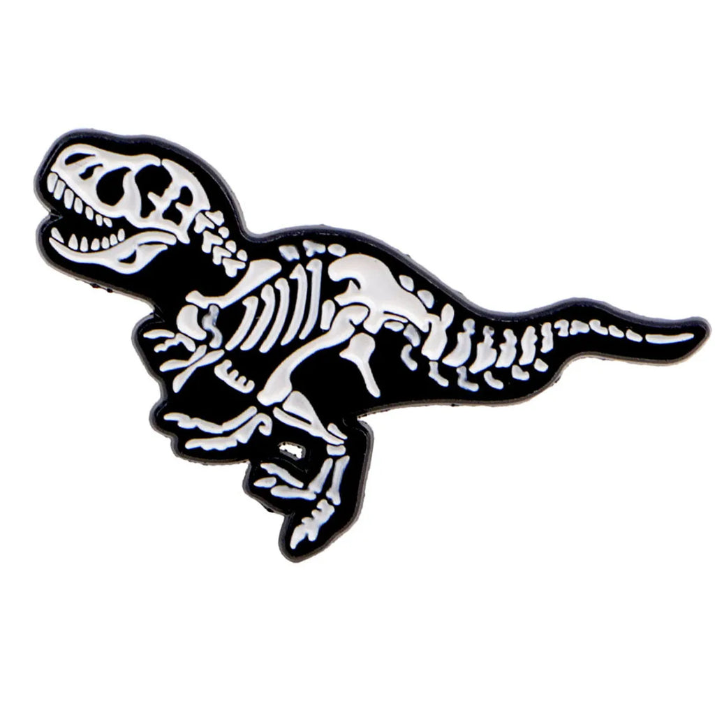 T Rex X Ray Dinosaure Enamel Pin 1