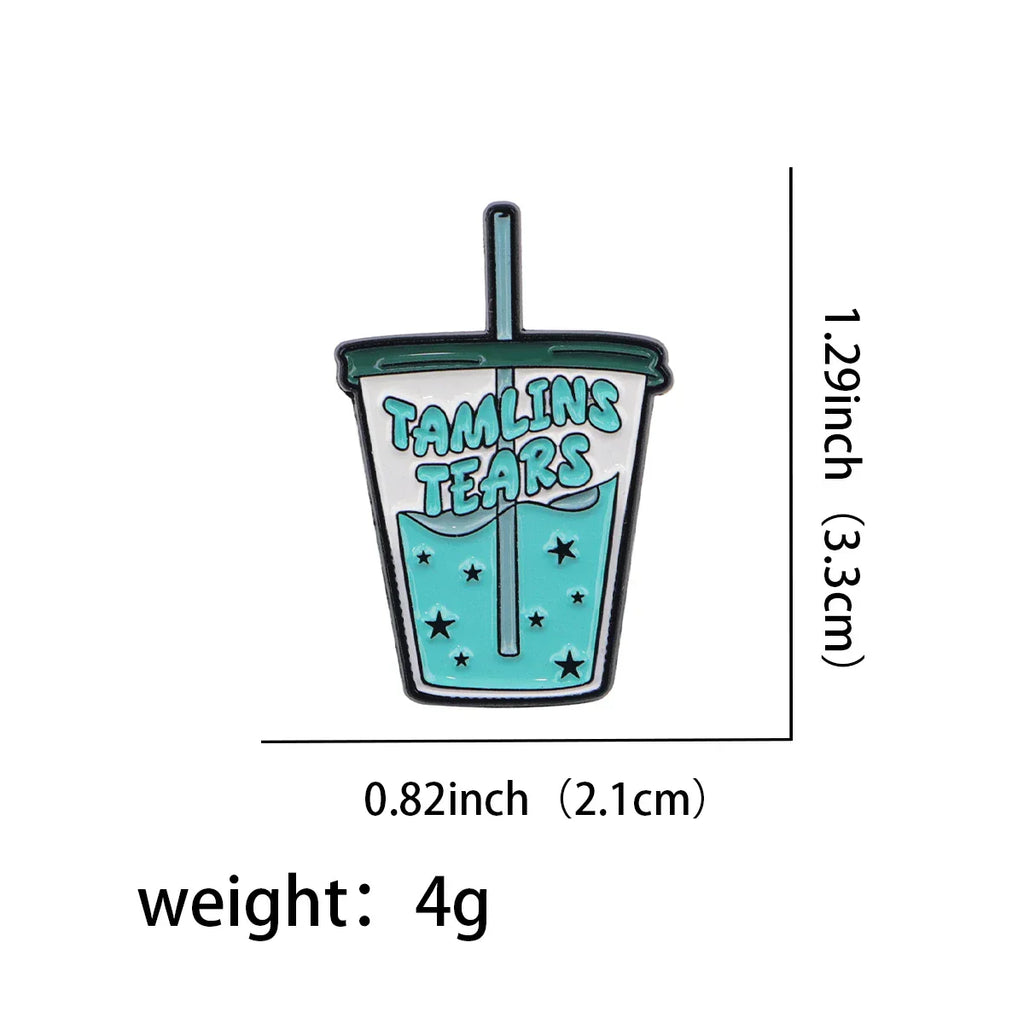 Tamlins Tears Enamel Pin 1