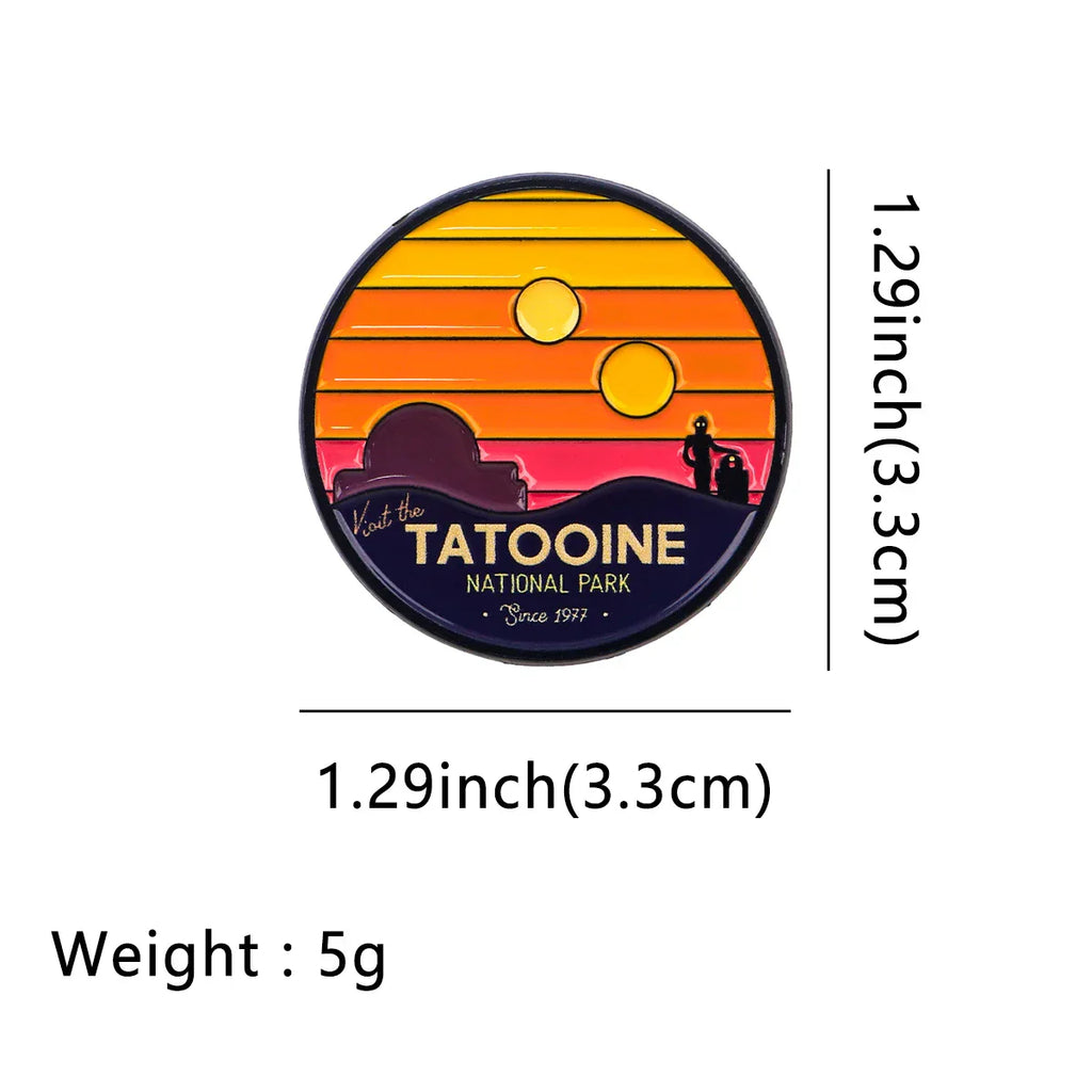 Tatooine Enamel Pin 1 / MULTI