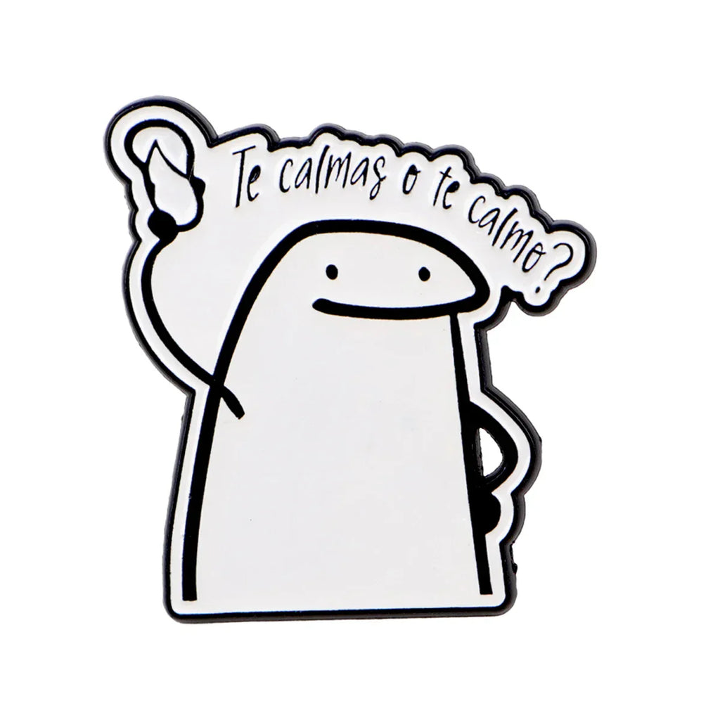 Funny Figure Enamel Pins Spanish Quotes Brooches Badge Lapel Pins for Backpacks Bags Clothes Decoration Fashion Jewelry