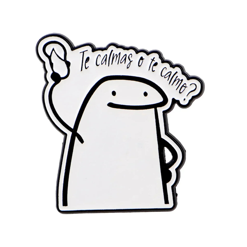 Funny Figure Enamel Pins Spanish Quotes Brooches Badge Lapel Pins for Backpacks Bags Clothes Decoration Fashion Jewelry