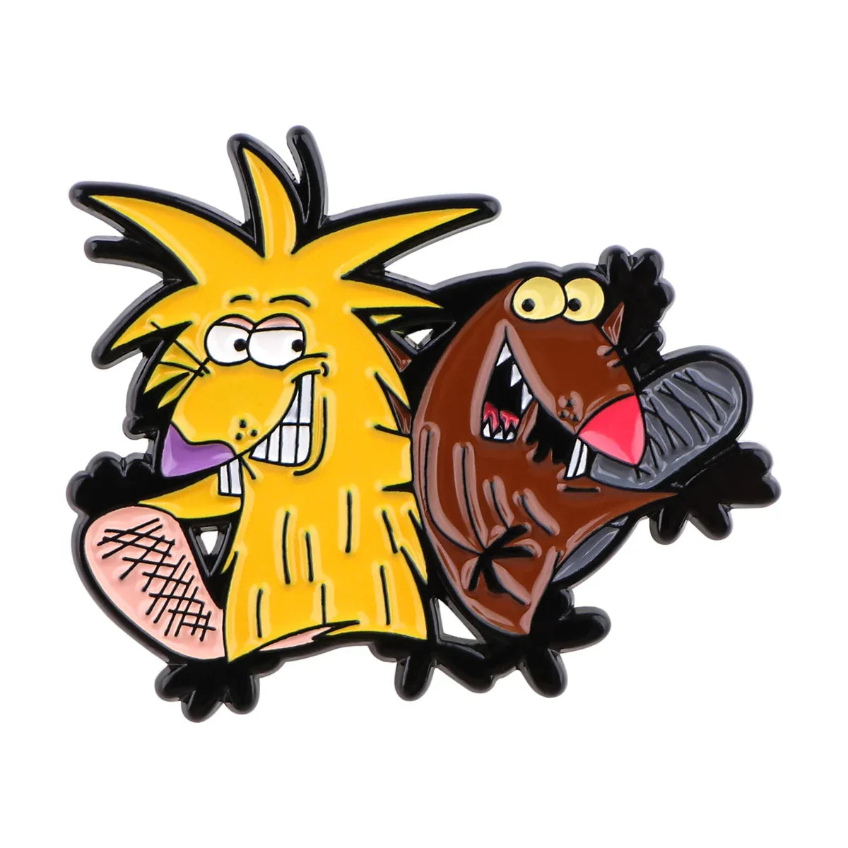 The Angry Beavers Enamel Pin 1