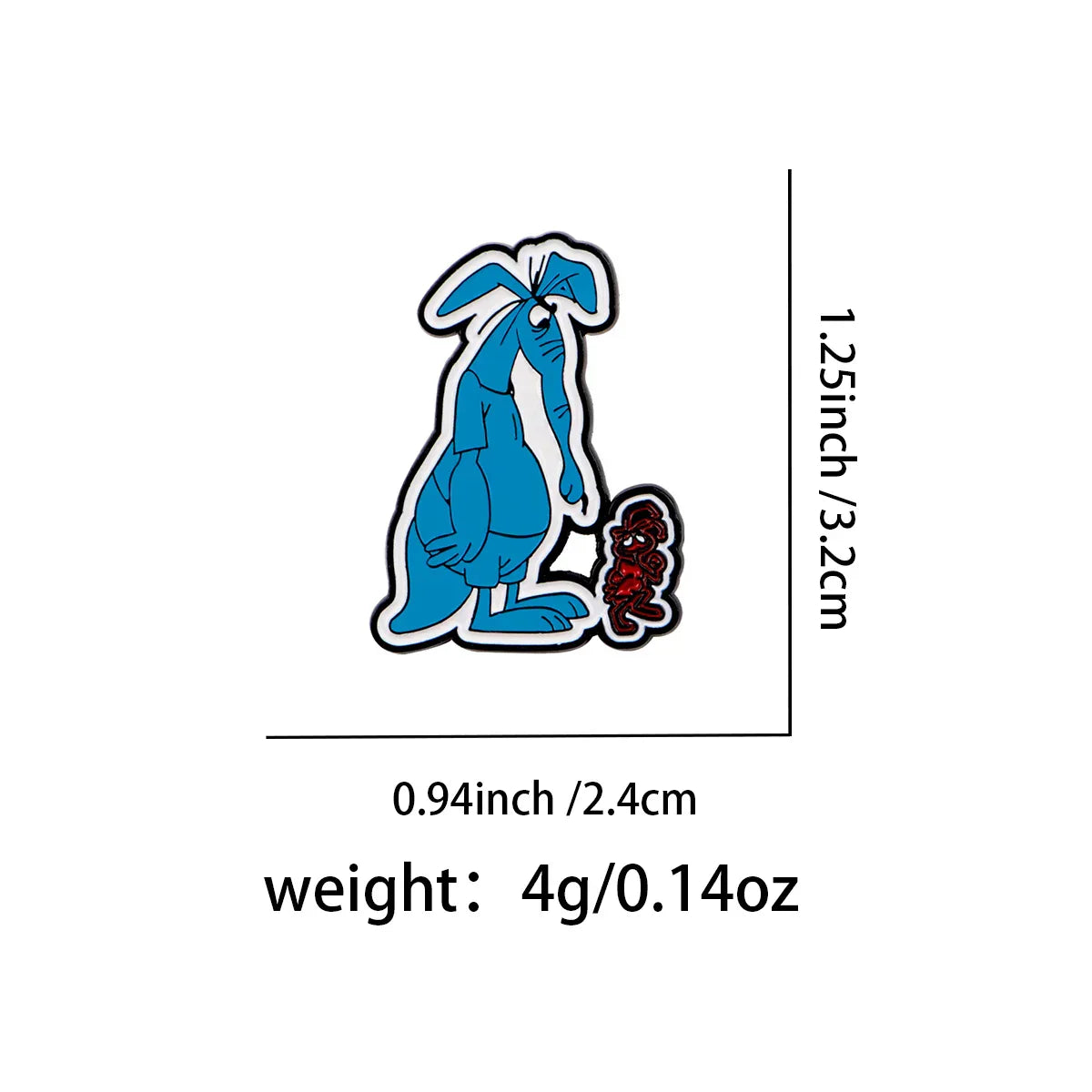 Ant and Dolphin Enamel Pin Cartoon Brooch Pines Lapel Pins Badge on Backpack Clothing Accessories Animal Jewelry