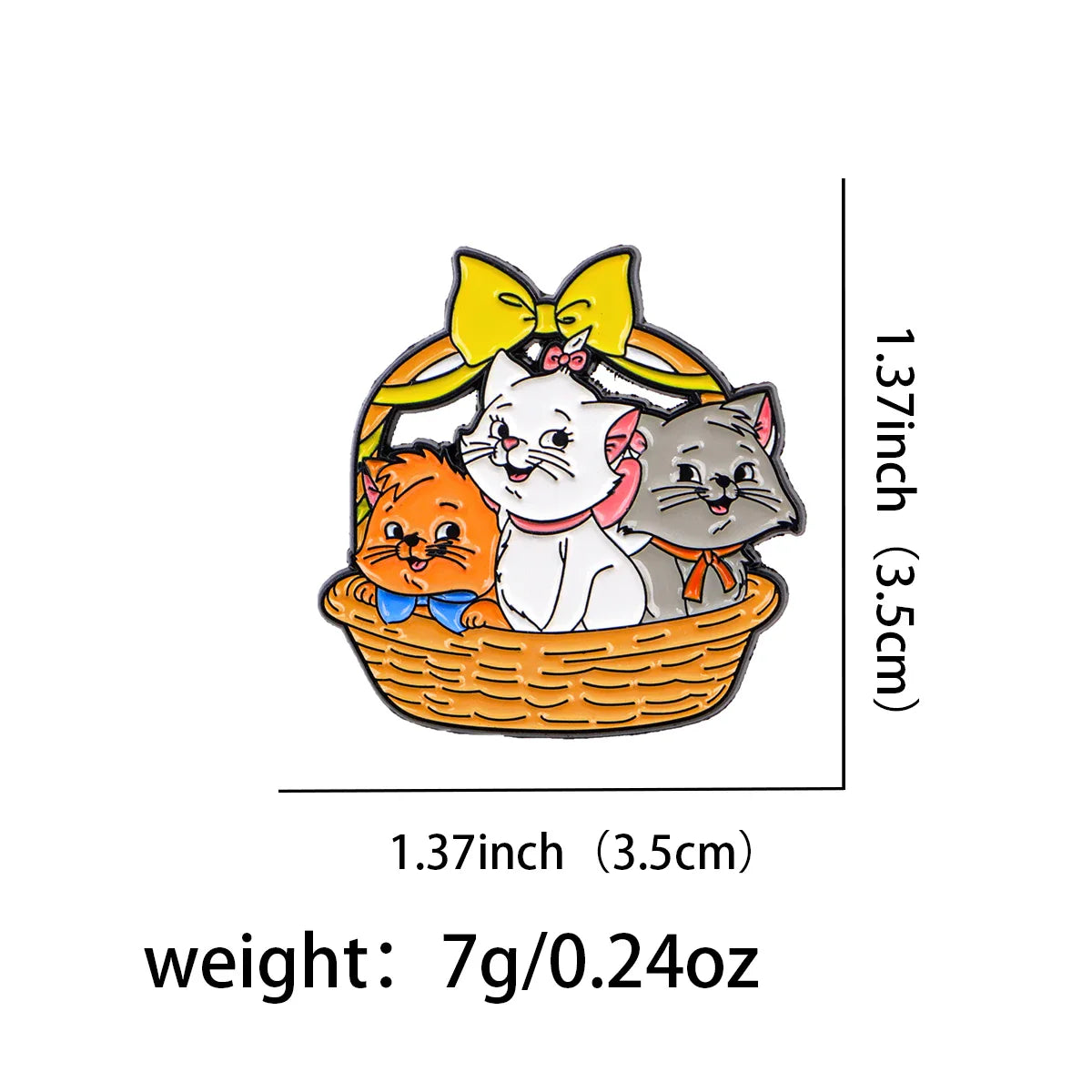 The Aristocats Enamel Pin 1