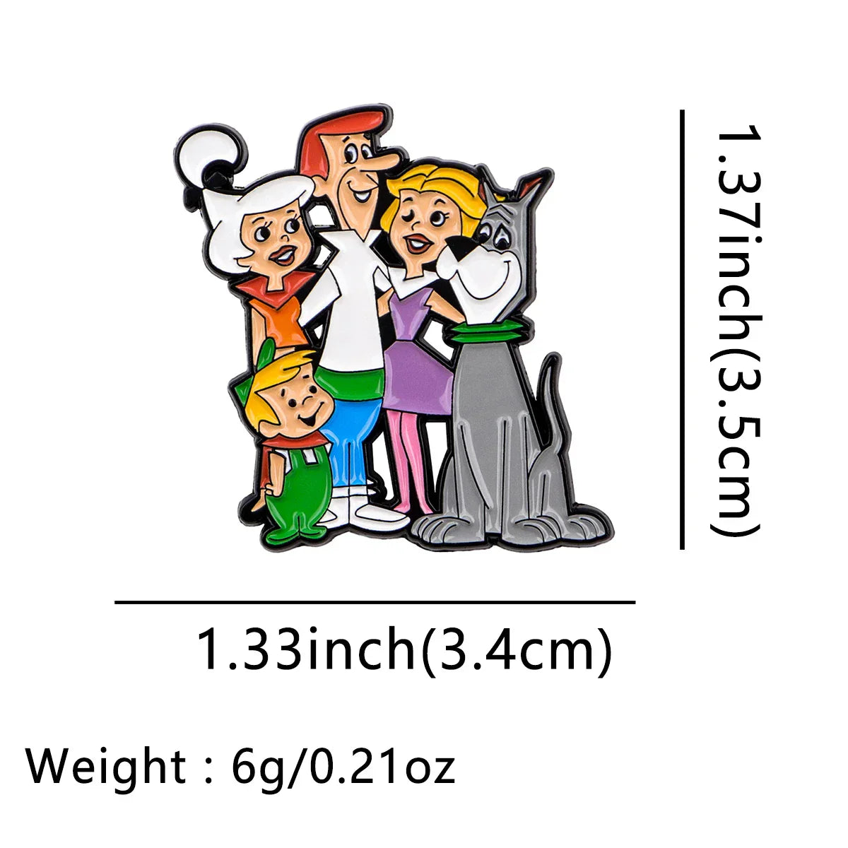 The Jetsons Enamel Pin 1