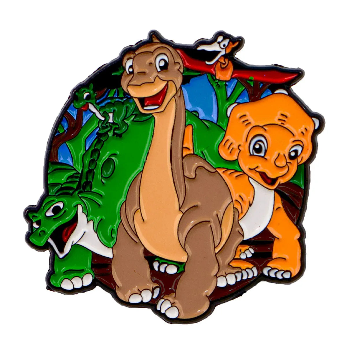 The Land Before Time Dinosaur Enamel Pin 1