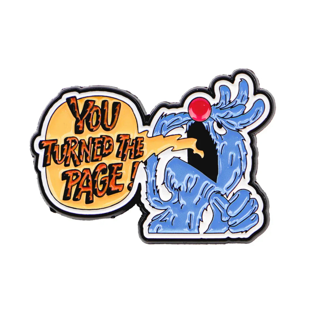 Funny Book Monster Enamel Pin Quotes Brooch Pines Lapel Pins Badge on Backpack Clothing Accessories Fashion Jewelry