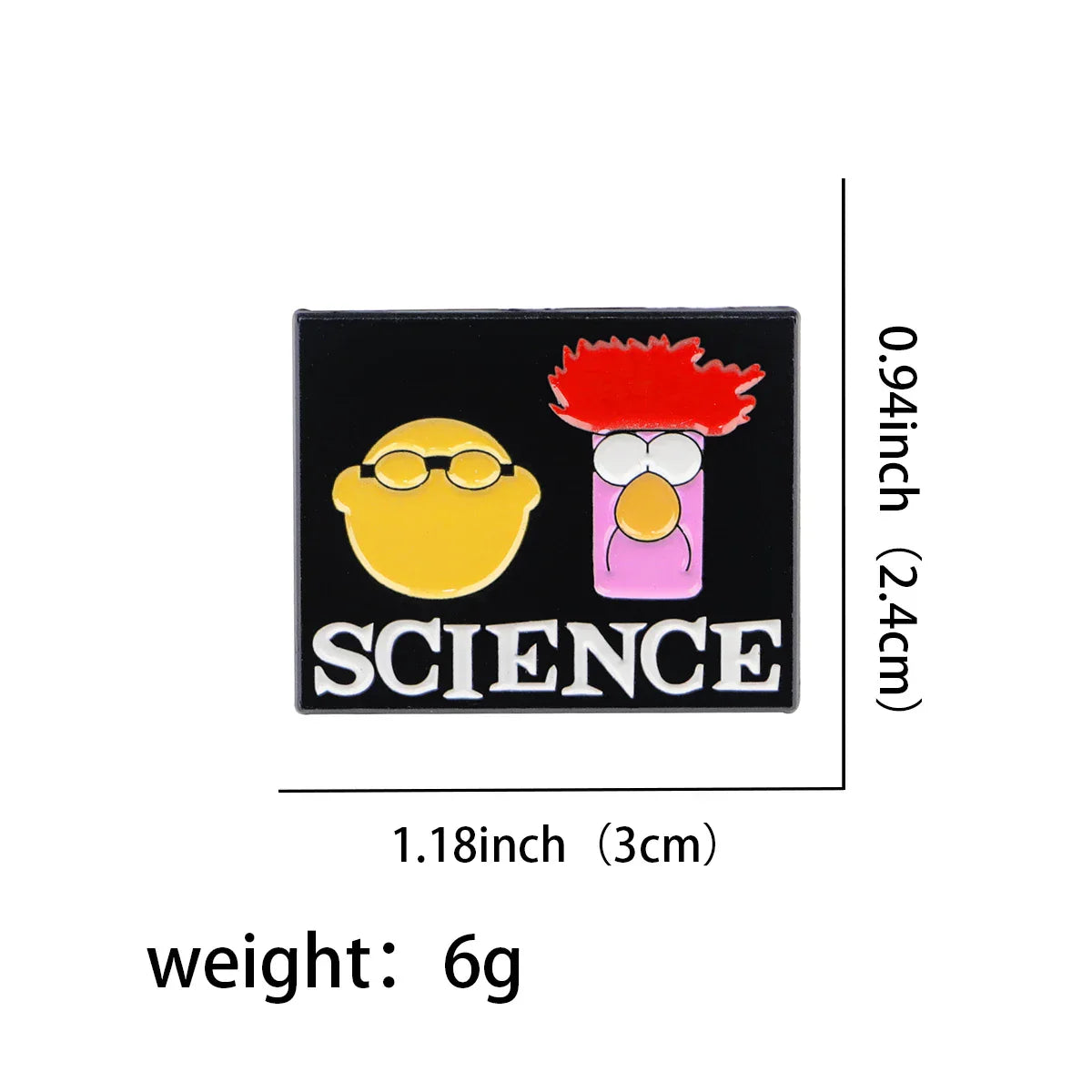 The Muppet Science Enamel Pin 1 / MULTI