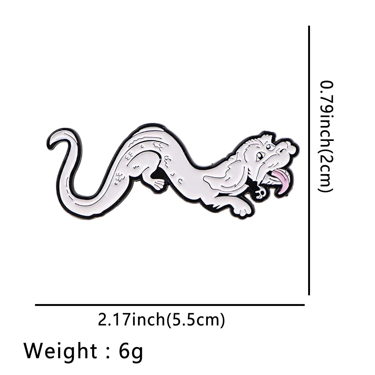 The NeverEnding Story Falkor Enamel Pin 1