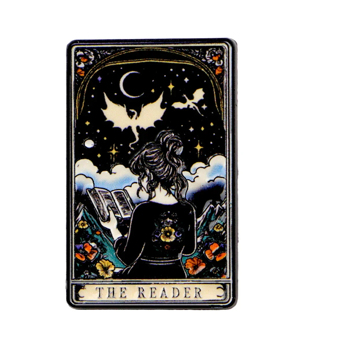 Reader Tarot Enamel Pins Cartoon Women’s Brooches Men Lapel Pins Badge on Backpack Costume Accessories Vintage Jewelry