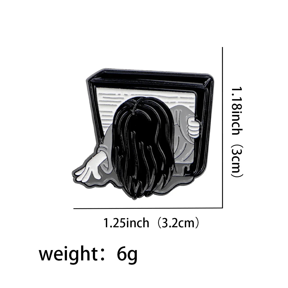 The Ring Enamel Pin 1