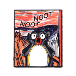Penguin Enamel Pin Vintage Cartoon Brooch Pines Lapel Pins Badge on Backpack Clothing Accessories Animal Jewelry
