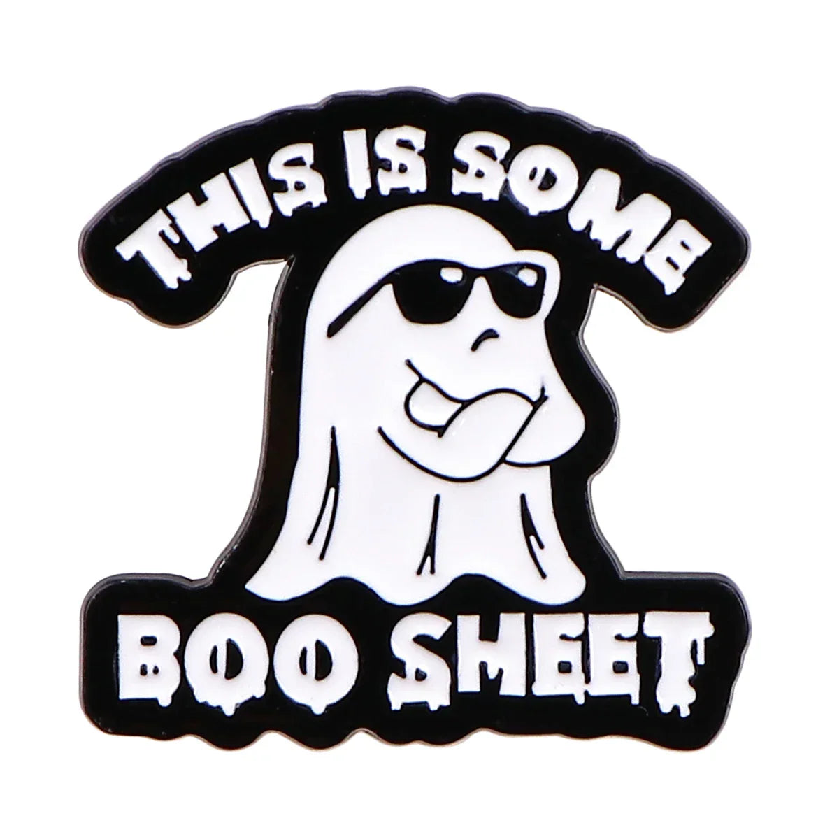 This is Some Boo Sheet Enamel Pin 1
