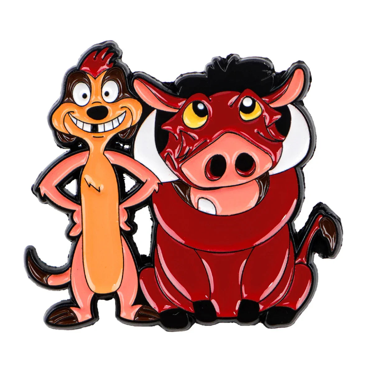 Timon and Pumbaa Enamel Pin 1