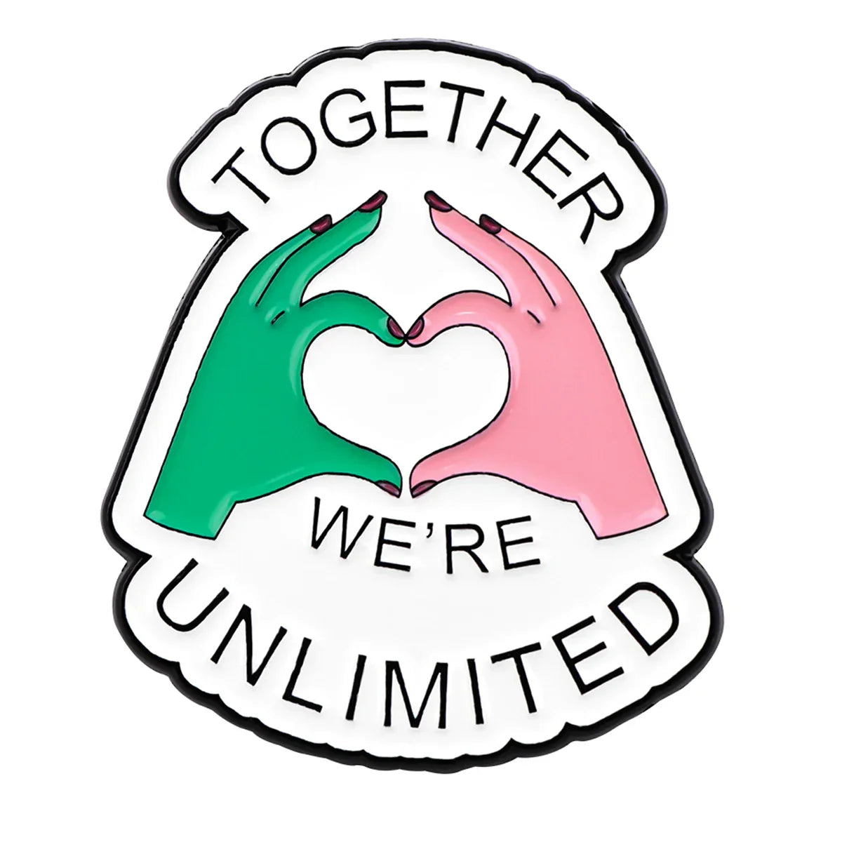 Together we’re unlimited Enamel Pin 1