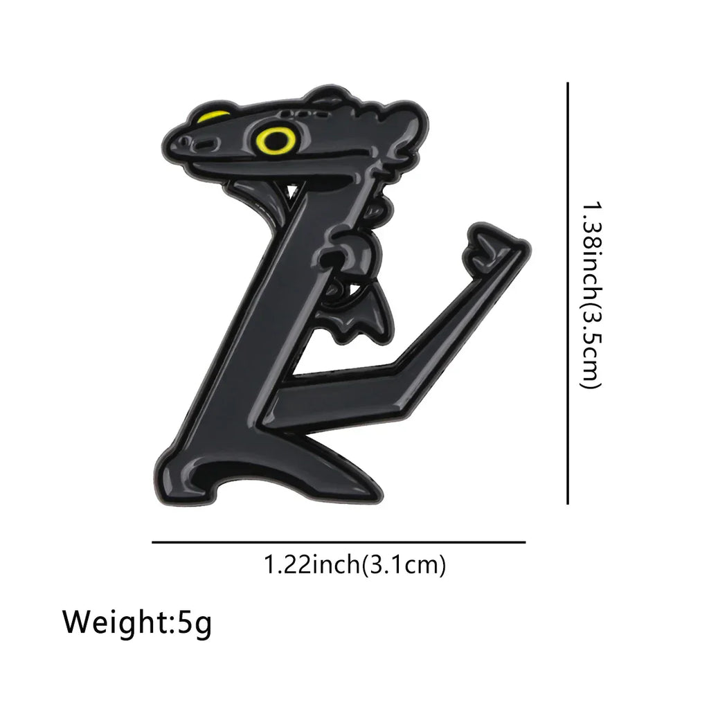 Toothless Dancing Meme Enamel Pin 1