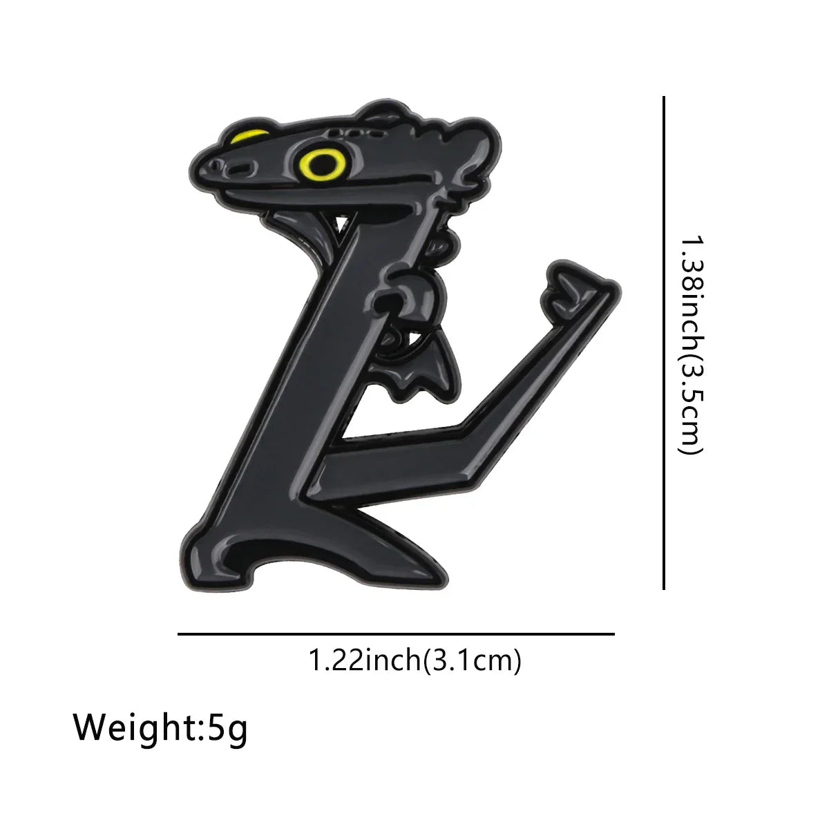 Toothless Dancing Meme Enamel Pin 1