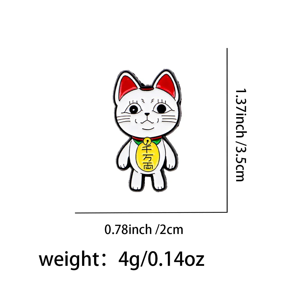 Cute Cat Enamel Pin Anime Monster Brooch Pines Lapel Pins Badge on Backpack Clothing Accessories Funny Jewelry Friends