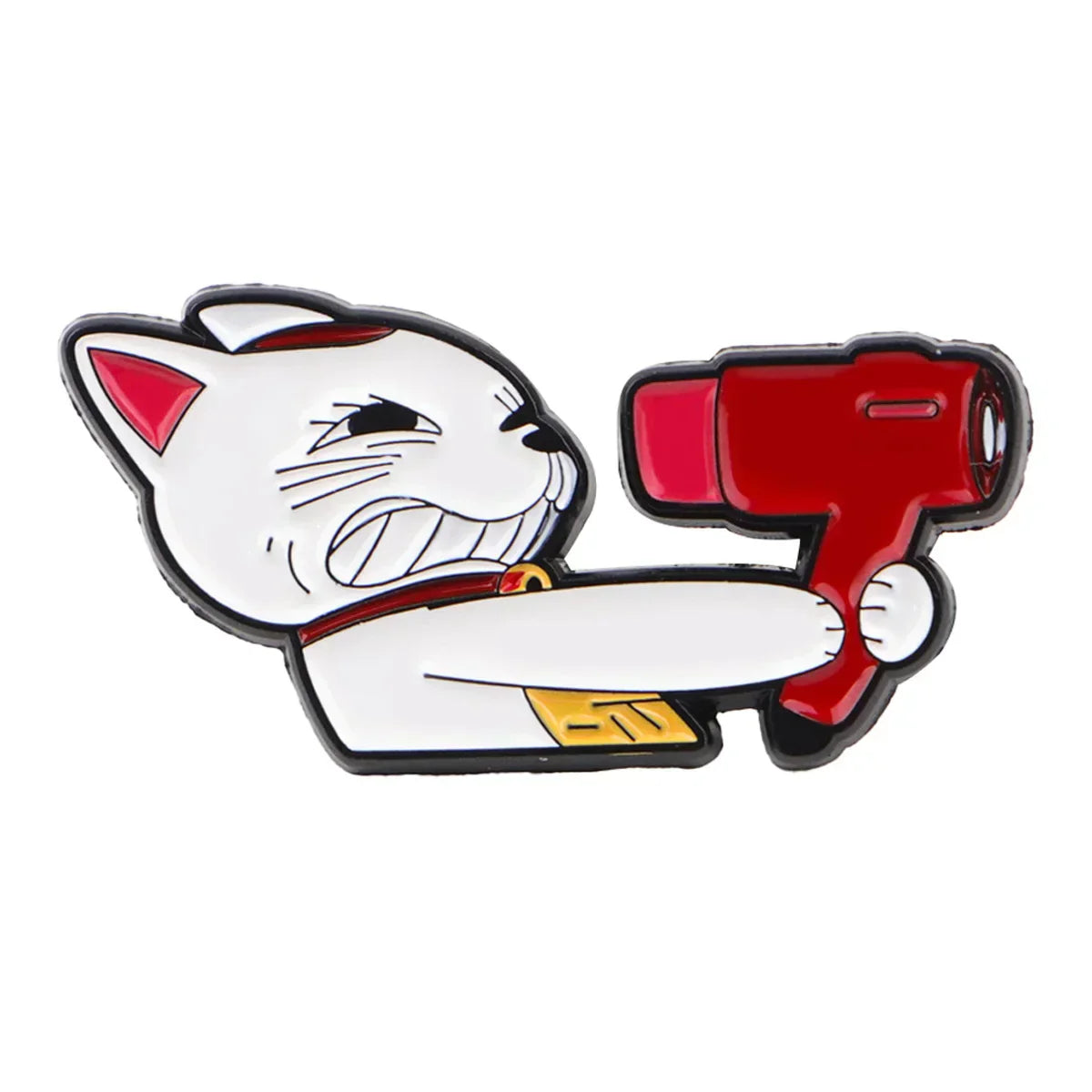 Cute Cat Enamel Pin Anime Brooch Pines Lapel Pins Funny Badge on Backpack Clothing Accessories Animal Jewelry Friends