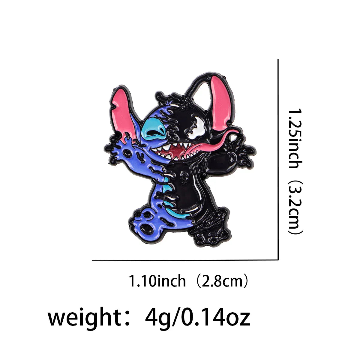 Venom Stitch Enamel Pin 1