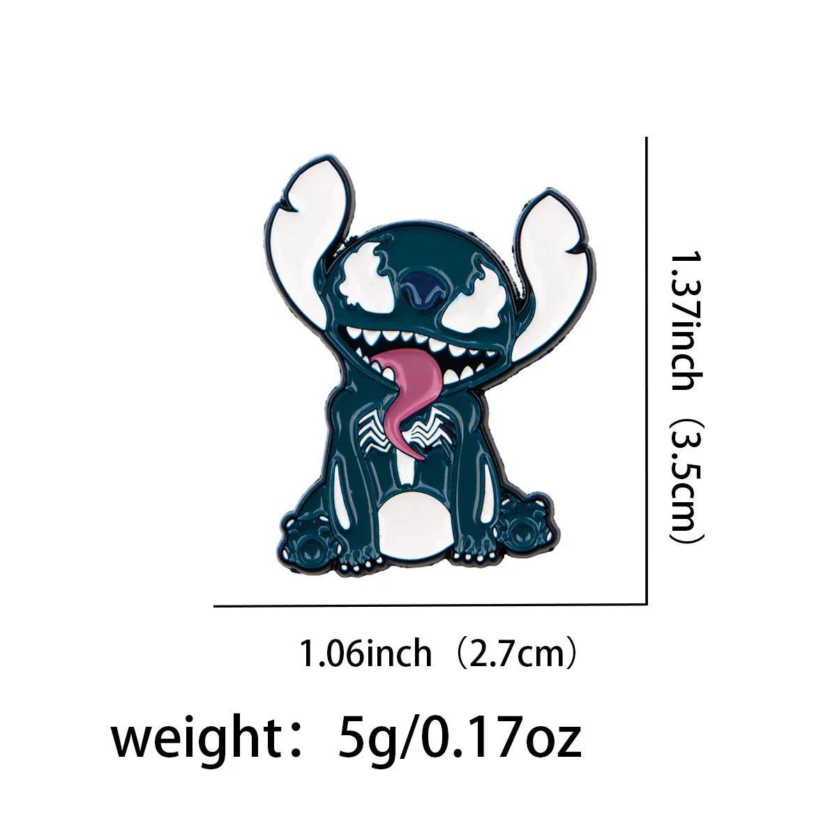 Venom Stitch Enamel Pin 1