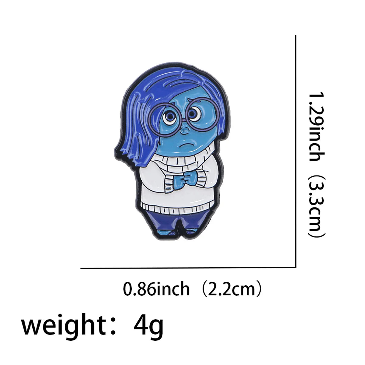 Vice Versa Enamel Pin 1