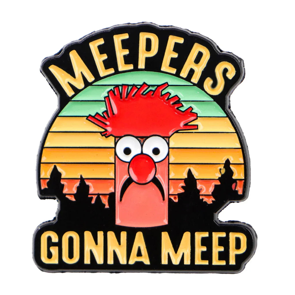 Vintage Meepers Gonna Meep Muppet Enamel Pin 1