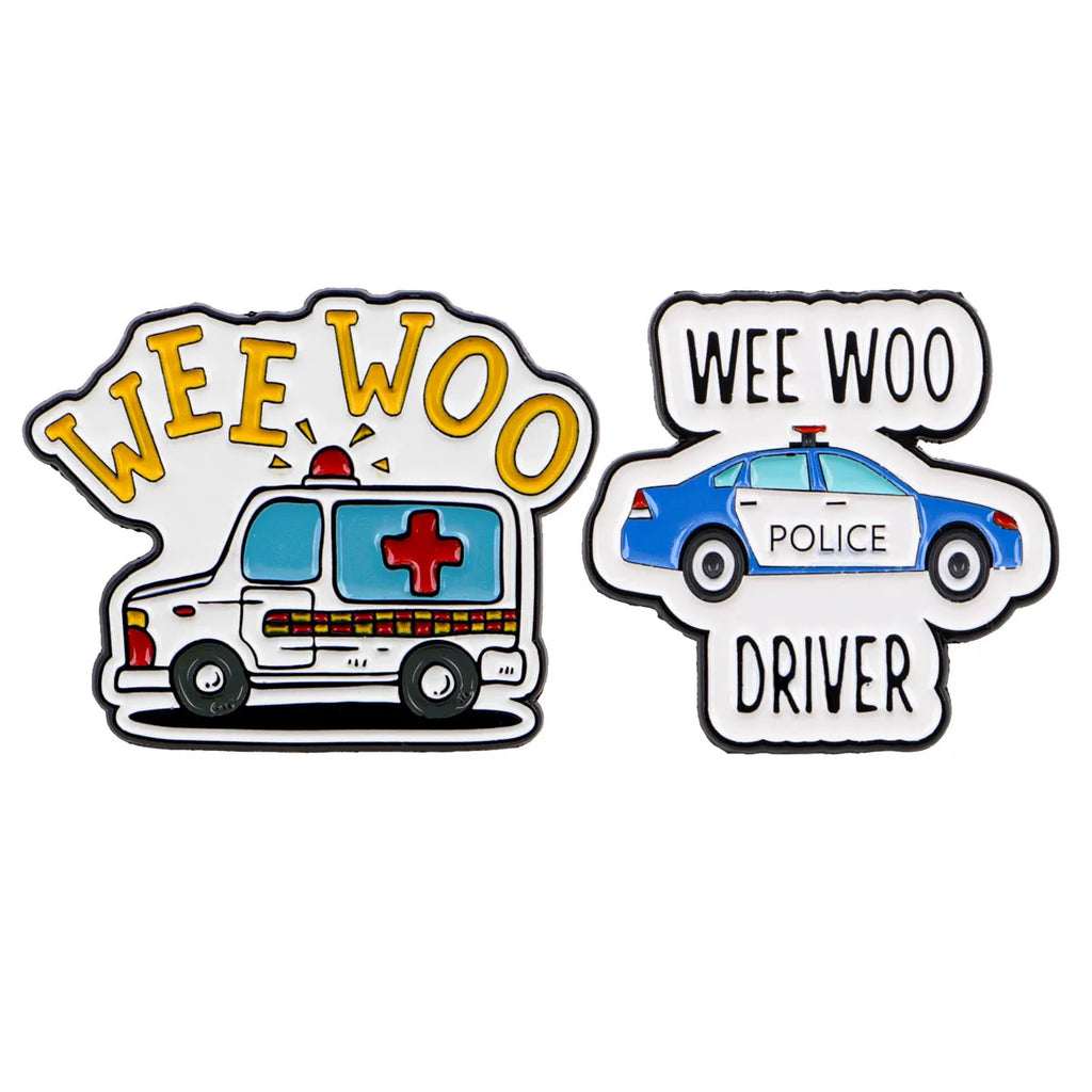 Wee Woo Ambulance Police Enamel Pin 3