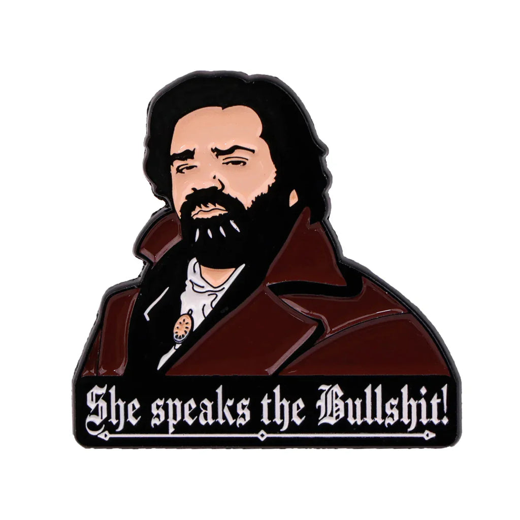 Vintage Movie Inspired Enamel Pin Cat Brooch Pines Lapel Pins Funny Badge Clothing Accessories Fashion Jewelry Friends