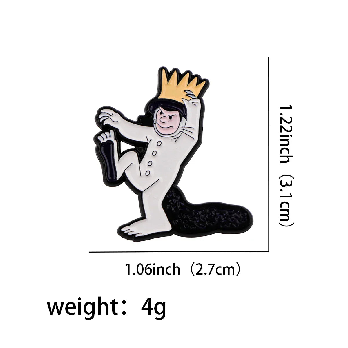 Where The Wild Things are Max Enamel Pin 1